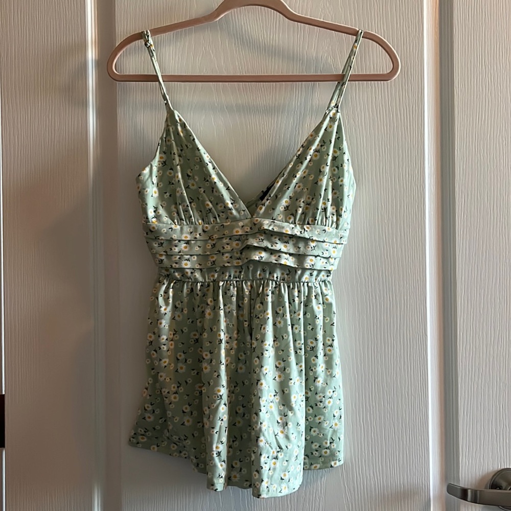 Floral Forever 21 Romper